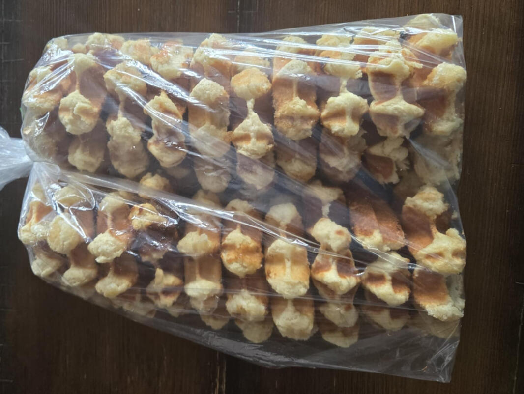 Gaufres de Liège: 60$/20 gaufres