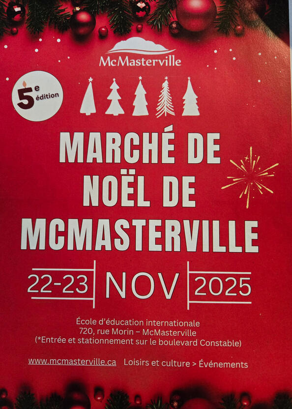 Marché de Noël de McMasterville