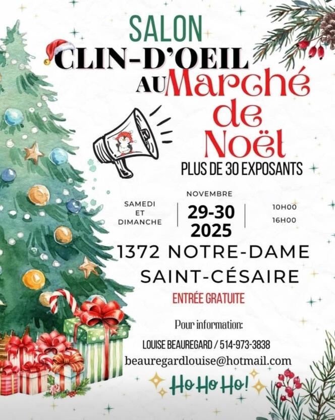 Marché de Noël de St-Césaire